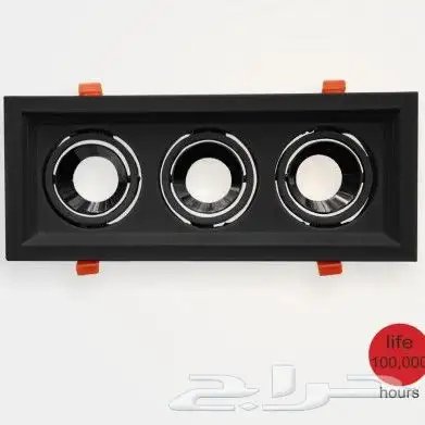 اضاءة اطارات مانع توهج المنيوم الجديد 10x10 مزودج 20x10 4