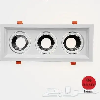 اضاءة اطارات مانع توهج المنيوم الجديد 10x10 مزودج 20x10 5