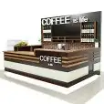 coffee shop decor Mobil shop Dicor 3