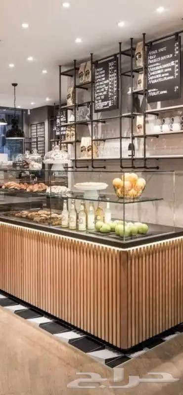 coffee shop decor Mobil shop Dicor 8