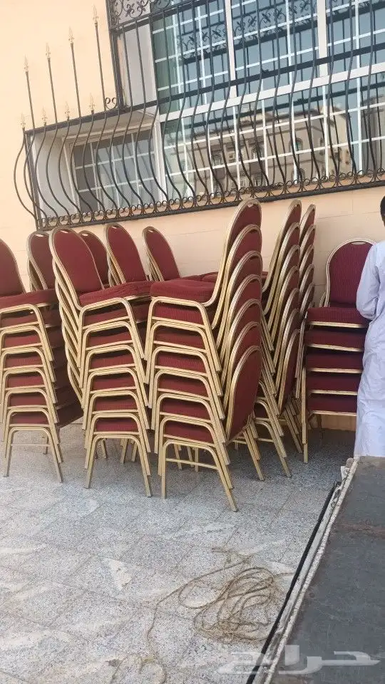 تأجير كل مايلزم افراح من طاولات وكراسي عزاء 3