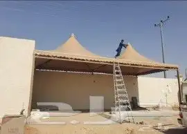 مظلات جلسات برجولات مظلات مواقف السيارات 4