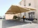 مظلات جيزان سيارات. مظلات جلسات برجولات سواتر هناجر مستودعات 1