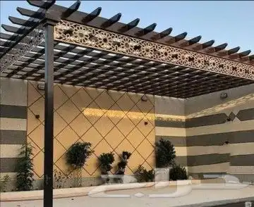 مظلات جيزان سيارات. مظلات جلسات برجولات سواتر هناجر مستودعات 6