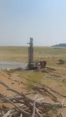 كشف مياه ابارارتوازي وحفارابارارتوازي مضمون 100. جهازامريكي 6