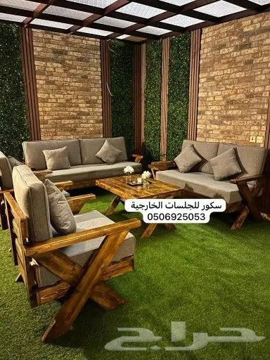 جلسات خارجية حدائق شاليهات مخيمات استراحات 3