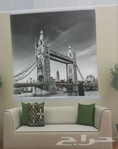 ستائر 3D بلاك اوت رول 24