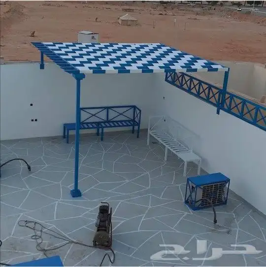 مجالس زجاج اكواخ جلسات يونانية خارجيه واجهات فلل الالمنيوم ا 8