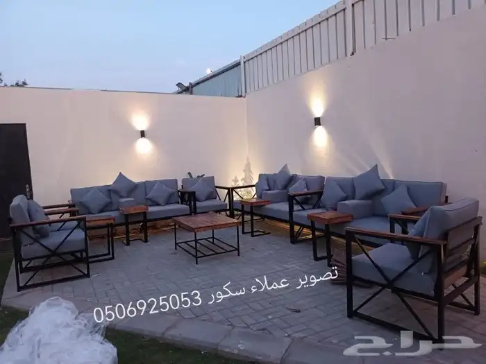 جلسات خارجية حدائق شاليهات مخيمات استراحات 13