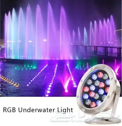 اضاءة مسبح و نافورة ليد ضد الماء 1