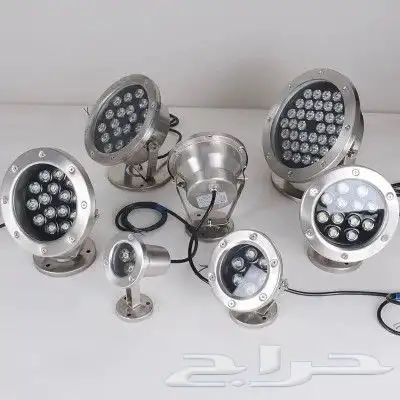 اضاءة مسبح و نافورة ليد ضد الماء 5