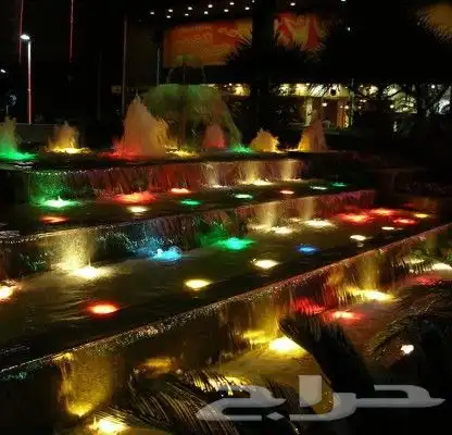 اضاءة مسبح و نافورة ليد ضد الماء 3