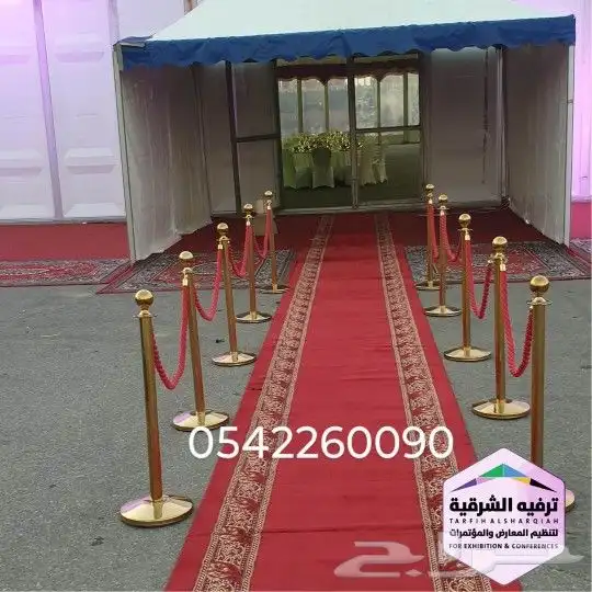تأجير ممرات ومسارح ألمنيوم 1