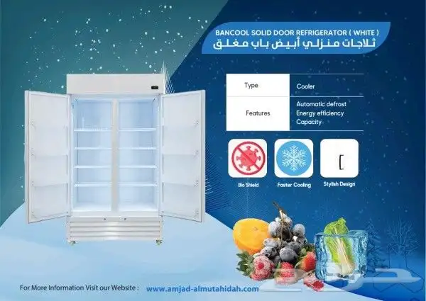 ثلاجات BANCOOL مغلقة منزلي بابين 1