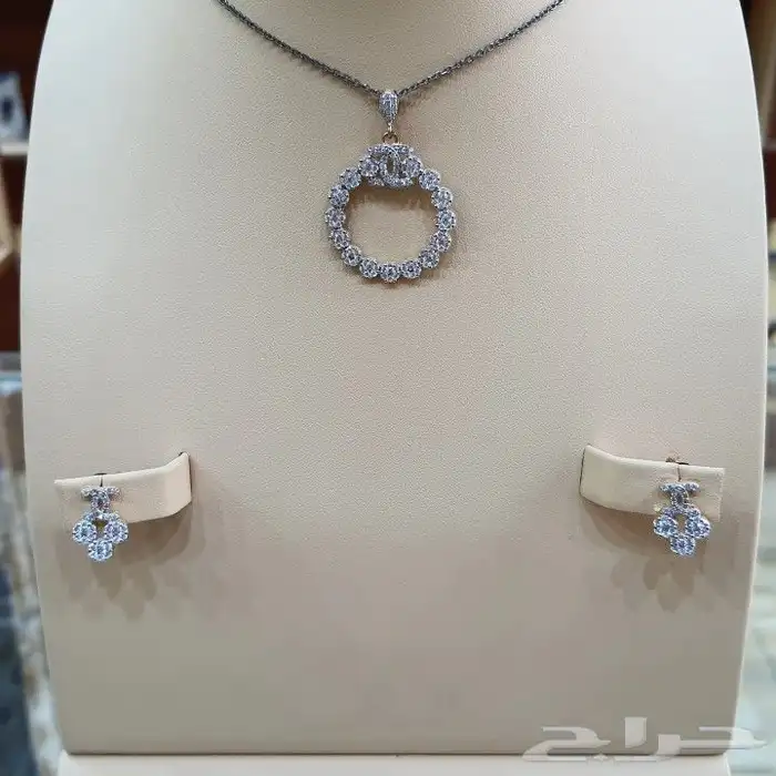 طقم فضه ايطالي فاخر مميز 2