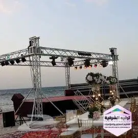 مسارح المنيوم للايجار 0