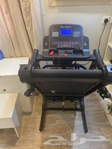 سير كهرباي بجميع مواصفاته مع حزام هزاز وسماعات بلوتوث وسبيكر 2