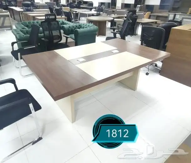طاولات اجتماع طاولة اجتماع دائرية طاولات مع كراسي فرع جده 4
