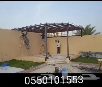 مظلات وسواتر وحدادة 17