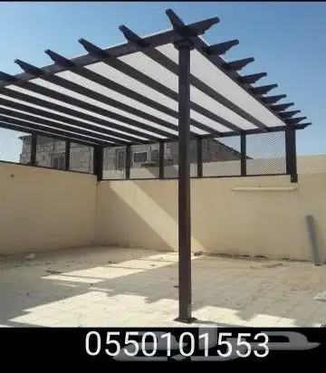 مظلات وسواتر وحدادة 19