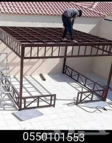 مظلات وسواتر وحدادة 15