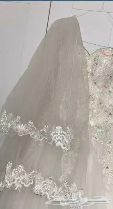 فستان زفاف اللون لؤلؤي تصميم(تركي) 3