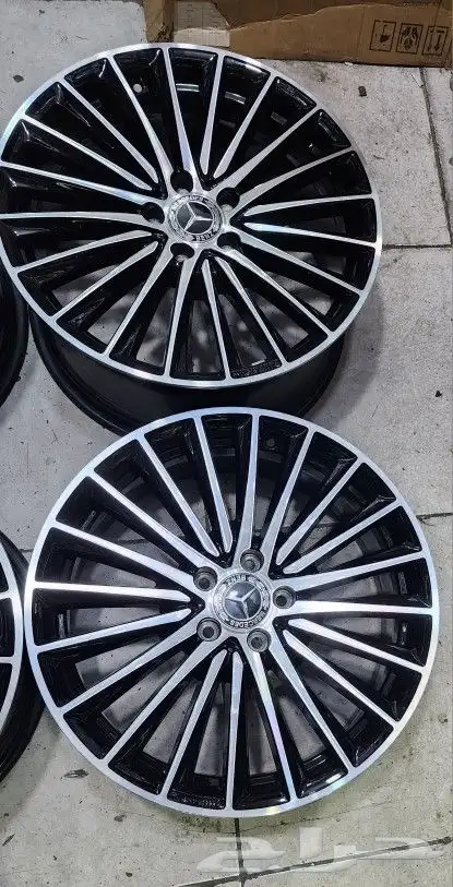 جنوط مرسدس C 200 اصلي وكاله مقاس 19 موديل 2022 10