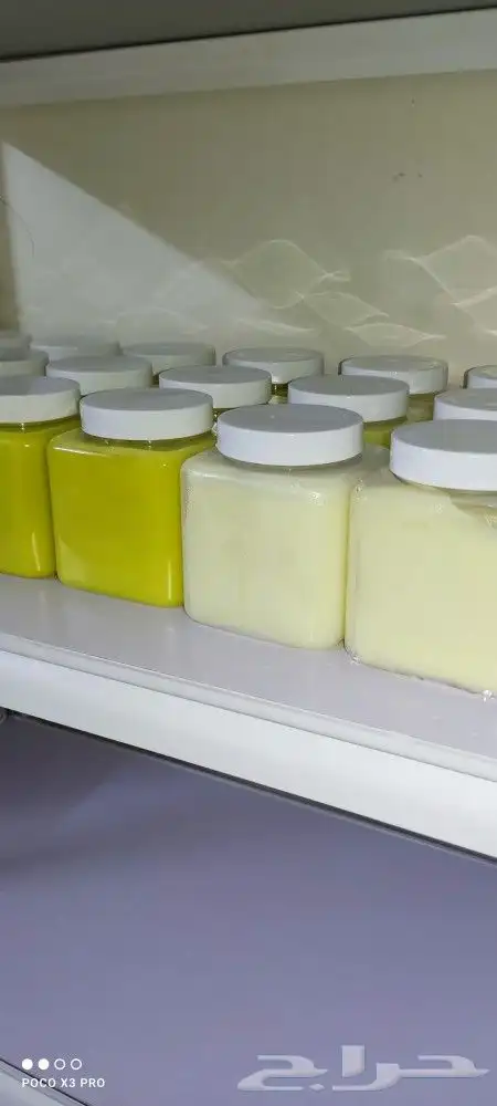 سمن غنمي ماعز ابيض سادة واصفر مبهر بسعر الجملة 0
