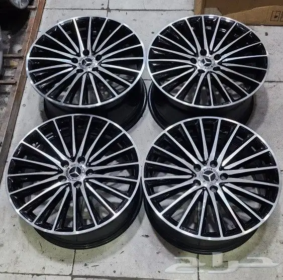 جنوط مرسدس C 200 اصلي وكاله مقاس 19 موديل 2022 6