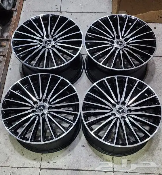 جنوط مرسدس C 200 اصلي وكاله مقاس 19 موديل 2022 8