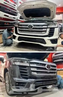 صدام لاند كروزر كت 2020 صدام خلفي كت خلفي شبك لاندكروزر جي ا 9