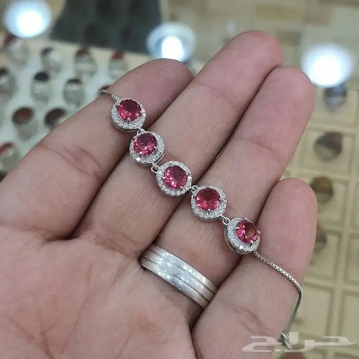 سوارة نسائيه من حجر الزركون 3