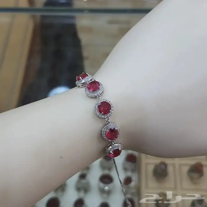 سوارة نسائيه من حجر الزركون 0