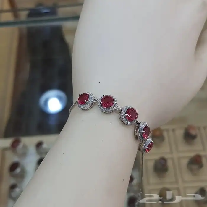 سوارة نسائيه من حجر الزركون 4