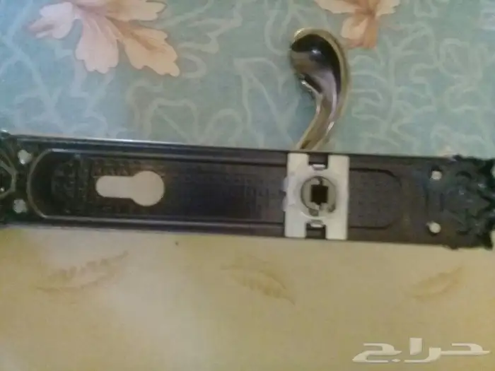 مقبض باب خشب فاخر مزخرفة ماركه RENZ 5