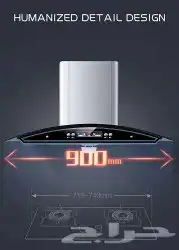 شفاط زجاجي 90سم AG B09KH9XMVX 0