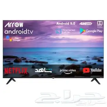 شاشة ارو 75 بوصة tcl نضام اندرويد اصلي تطبيقات ونضام معتمد 1