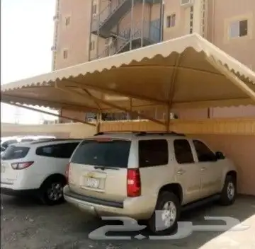 مظلات وسواتر وجلسات وهناجر وجميع اعمال الحداده 35