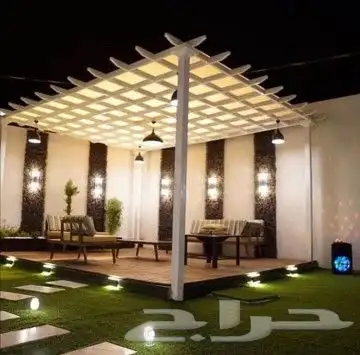 مظلات وسواتر وجلسات وهناجر وجميع اعمال الحداده 2
