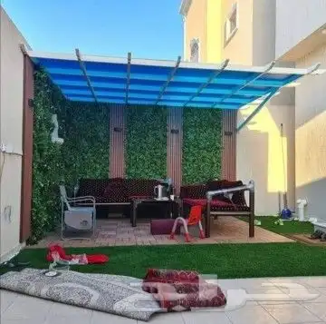 مظلات وسواتر وجلسات وهناجر وجميع اعمال الحداده 4