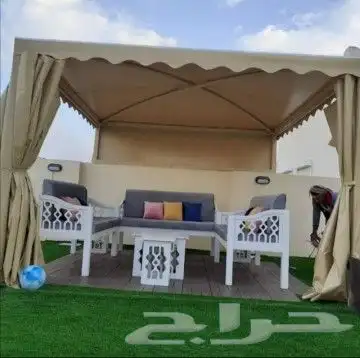 مظلات وسواتر وجلسات وهناجر وجميع اعمال الحداده 19