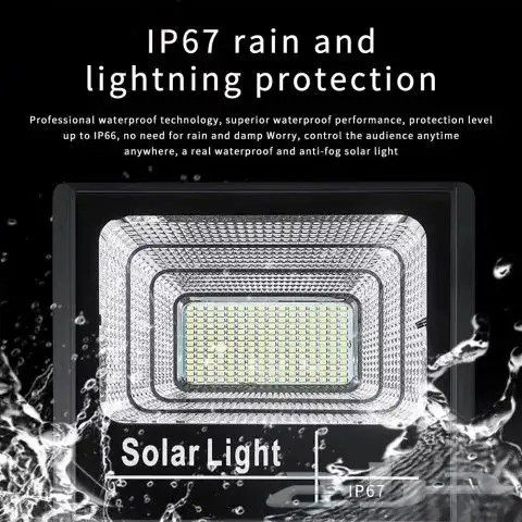 كشافات فلود لايت ليد طاقة شمسية المنيوم 3