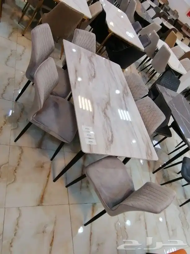 طاولات طعام بديل الرخام 1