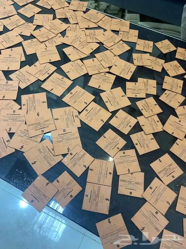 طباعه كروت شكر بوكسات عبايات ليبل قماش تاق جلد لوقو استكرختم 9