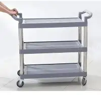 عربة متحركة 3 أدوار .. عربية خدمة 1