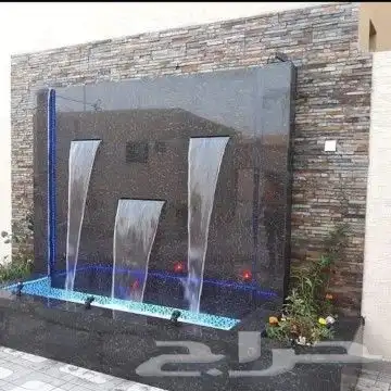 تنسيق حدائق شلالات ونوافير 17