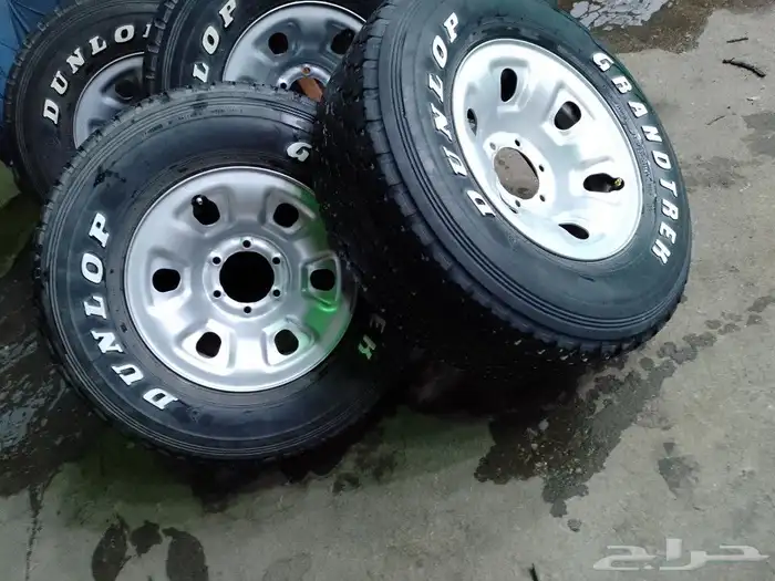 جنوط باترول نيسان سته مسمار اصلي وكاله كفرات دلوب مقاس 16 9