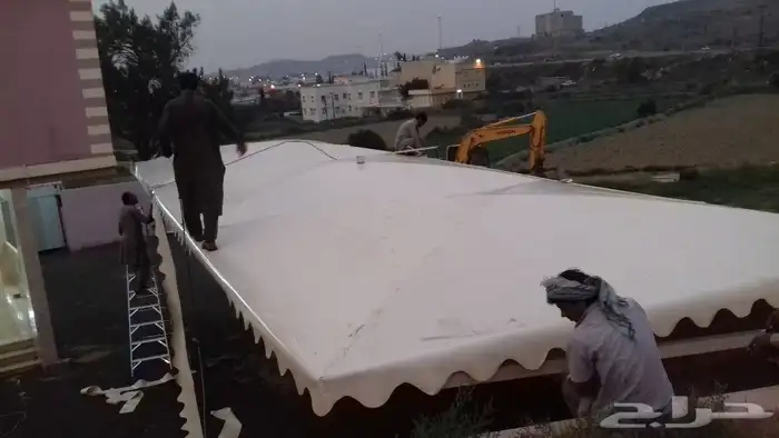 مظلات وسواتر وجلسات وهناجر وجميع اعمال الحداده 46