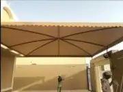 مظلات وسواتر وجلسات وهناجر وجميع اعمال الحداده 7