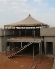 مظلات وسواتر وجلسات وهناجر وجميع اعمال الحداده 0